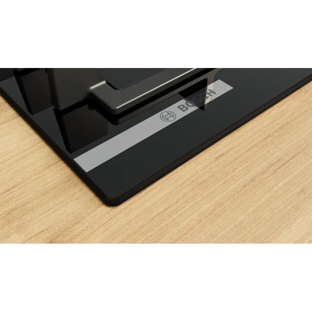 Plita incorporabila BOSCH PNN6B6K40, Gaz, 4 arzatoare, negru