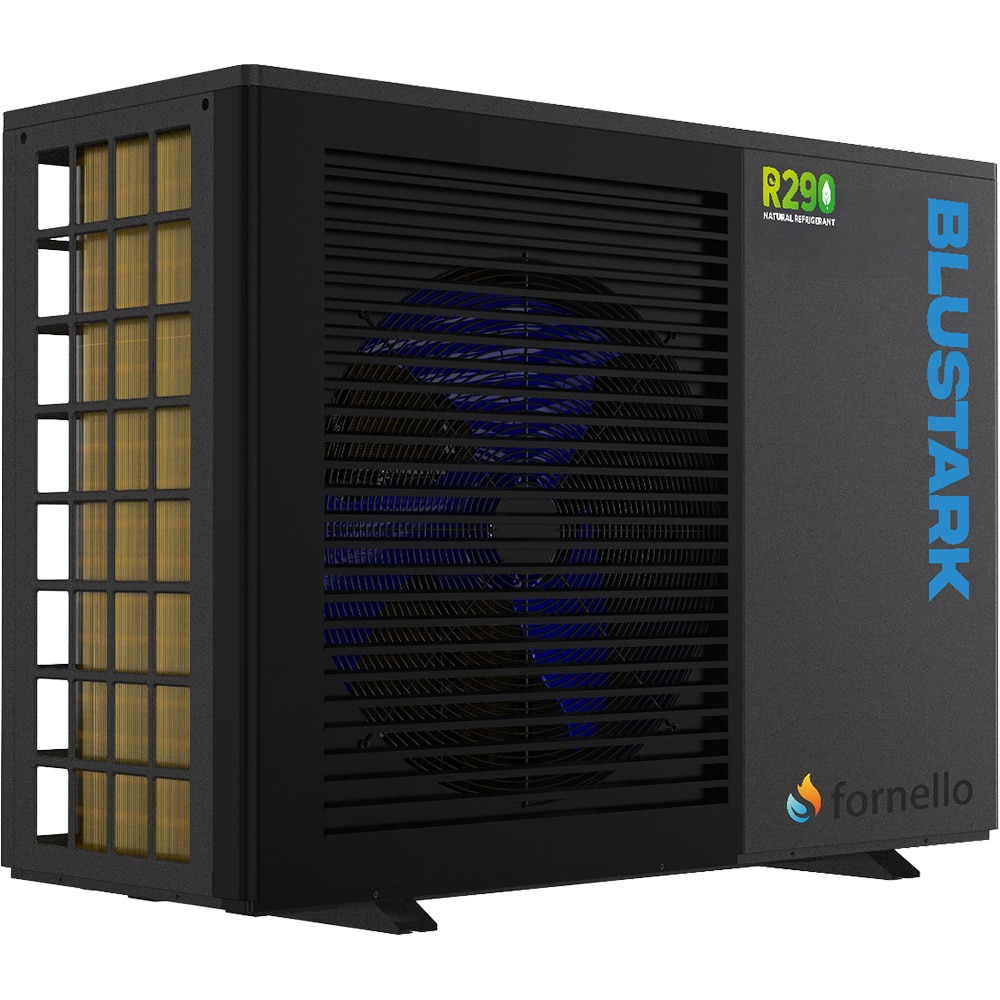 Pompa de caldura aer-apa Fornello BLUSTARK Qsense 6, monobloc, 6 kW, A+++, Wi-Fi