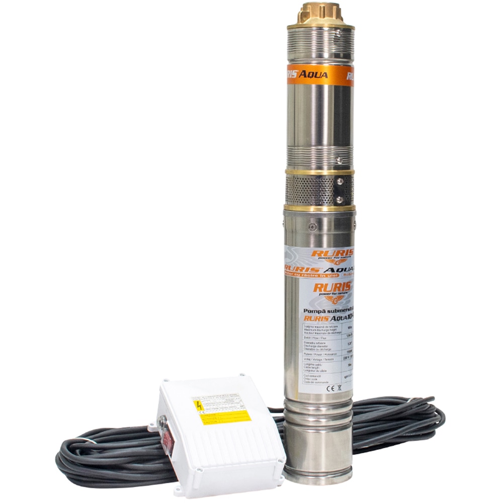 Pompa submersibila RURIS Aqua 104, apa curata, 1100W