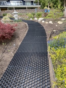 Pavela ecologica PP HexPave Terra , negru, 58 x 51 cm