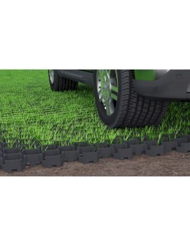 Pavela ecologica PP HexPave Terra , negru, 58 x 51 cm