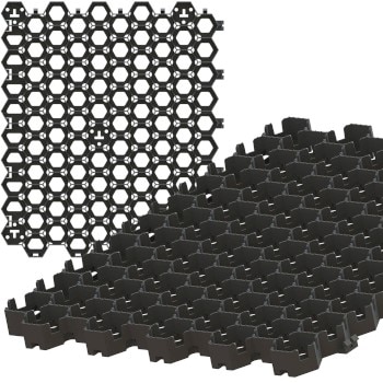 Pavela ecologica PP HexPave Terra , negru, 58 x 51 cm