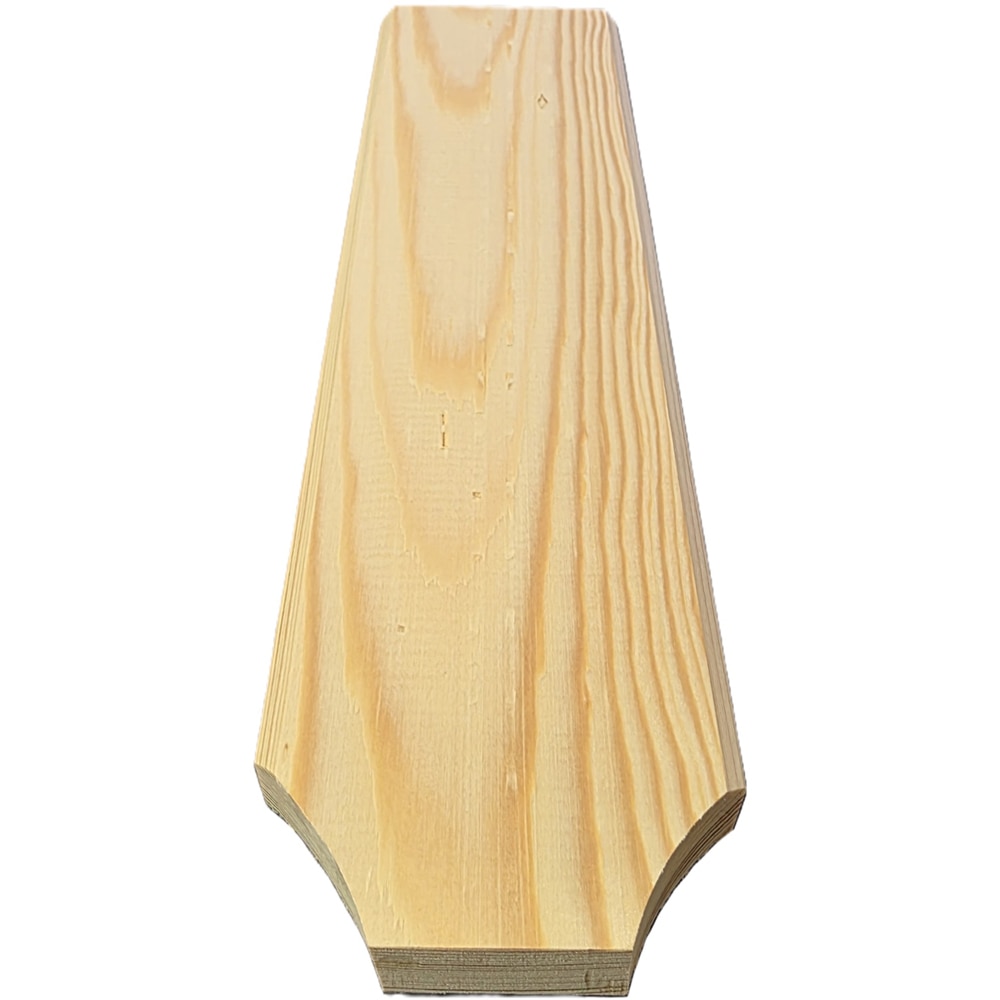 Scandura gard, 2000 x 100 x 20 mm, maro