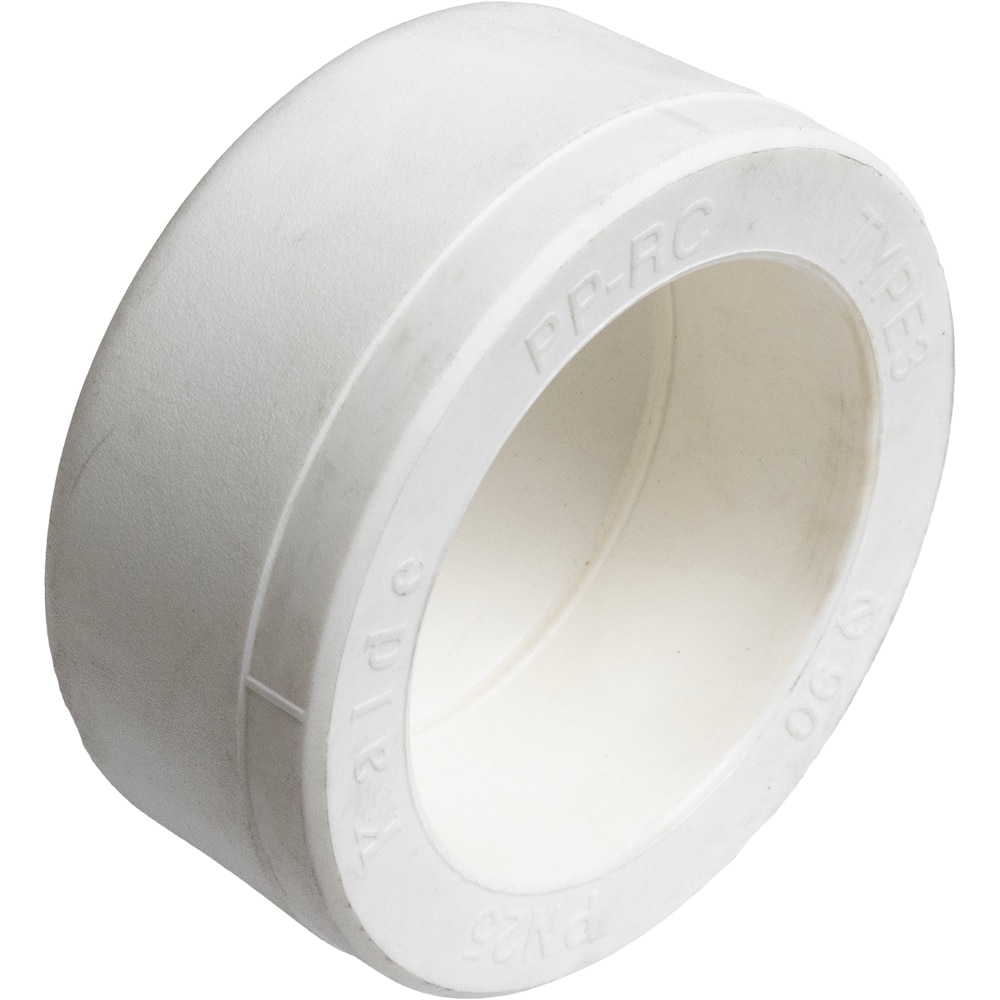 Capac polipropilena, 63 mm, alb