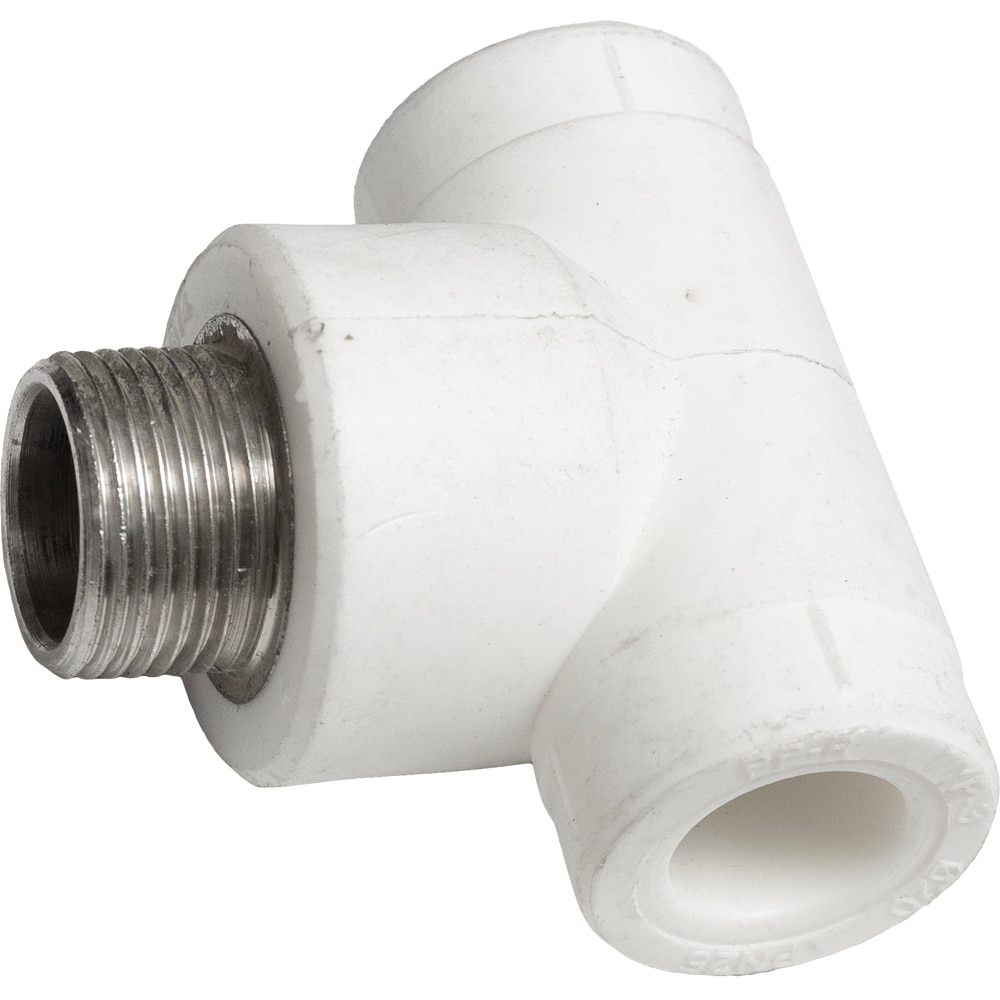 Teu polipropilena, 20 x 3/4", filet exterior