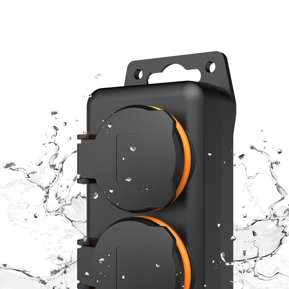 Prelungitor HAMA 223064, 4 prize Schuko, 4m, negru