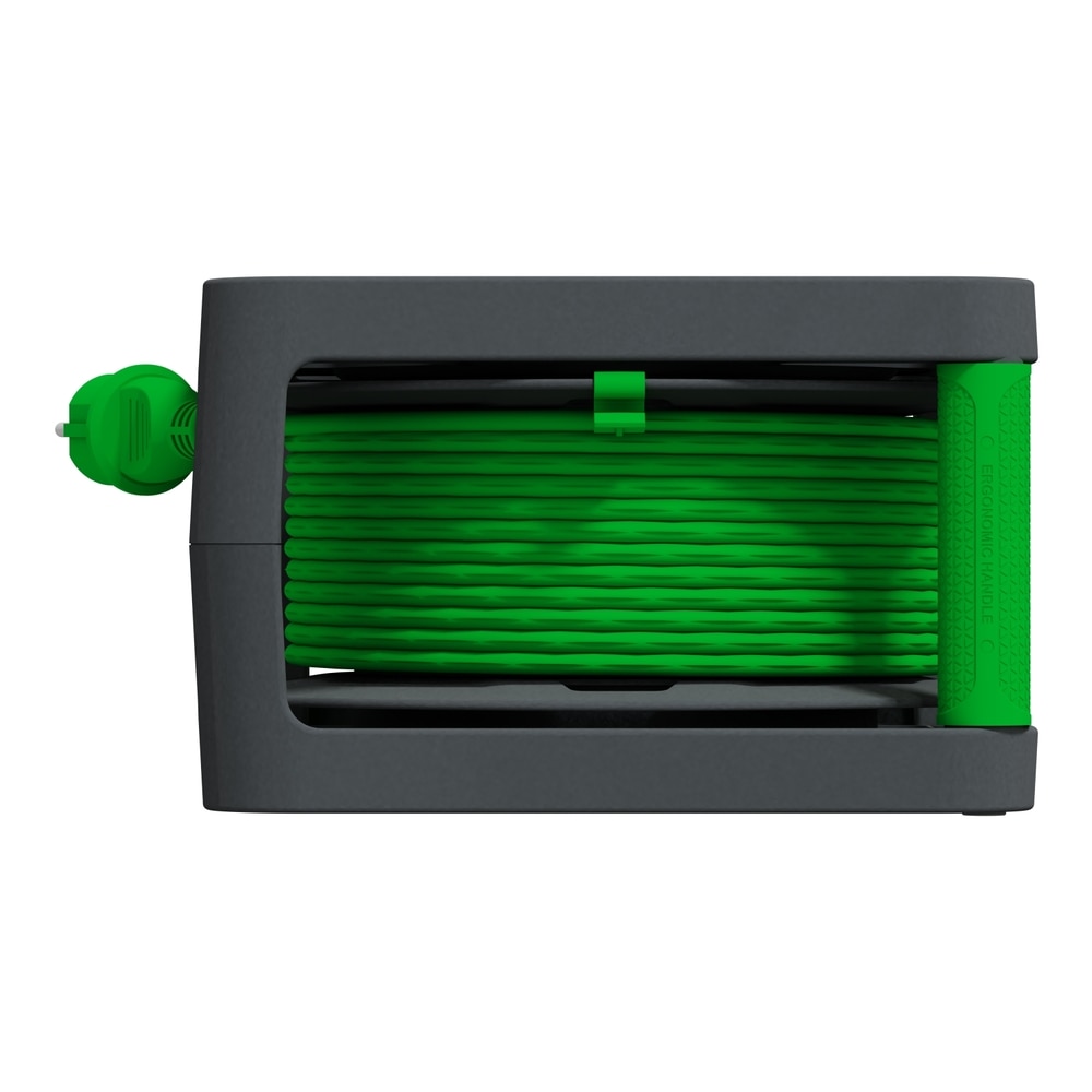 Prelungitor cu tambur SCHNEIDER H05VVF, 1.5mm, 4 prize, 15m