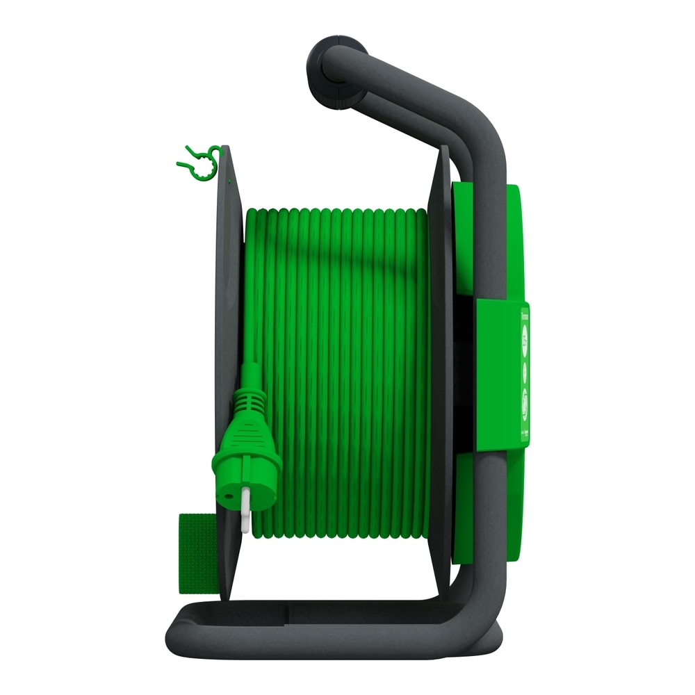 Prelungitor cu tambur SCHNEIDER H07RNF, 2.5mm, 4 prize, 25m