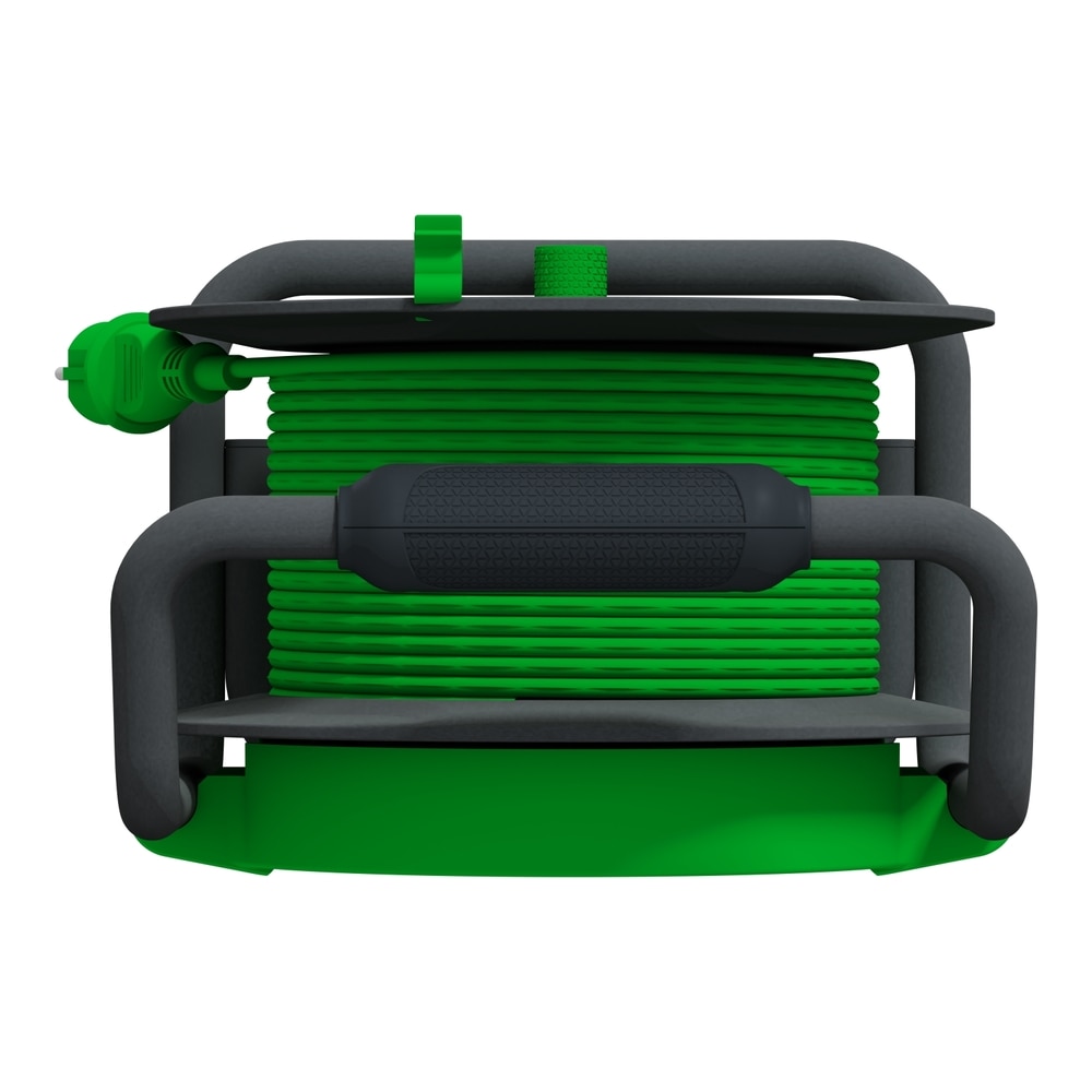 Prelungitor cu tambur SCHNEIDER H07RNF, 2.5mm, 4 prize, 25m