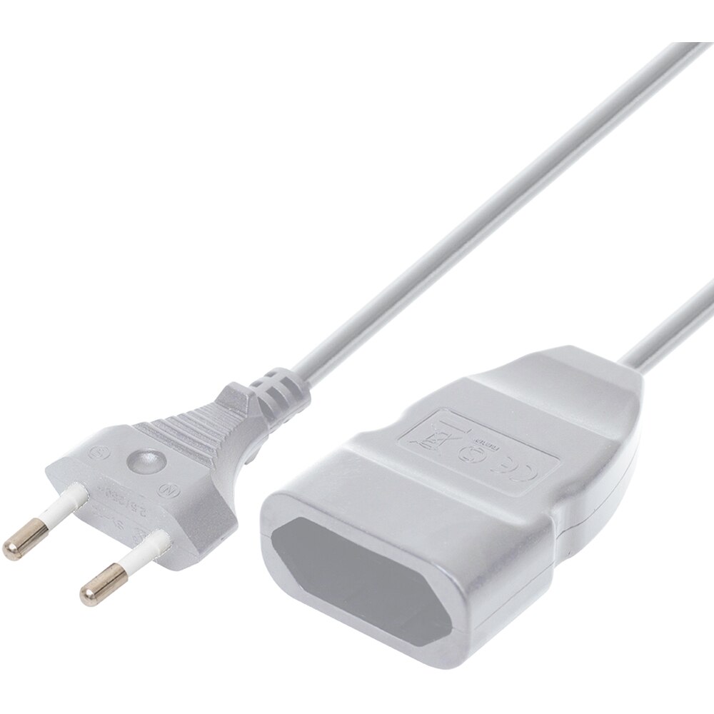 Prelungitor fisa HOME NV 12-5, 1 prize, 5m, Alb