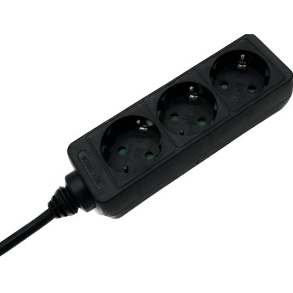 Prelungitor HAMA R9223804, 3 prize, 3m, negru