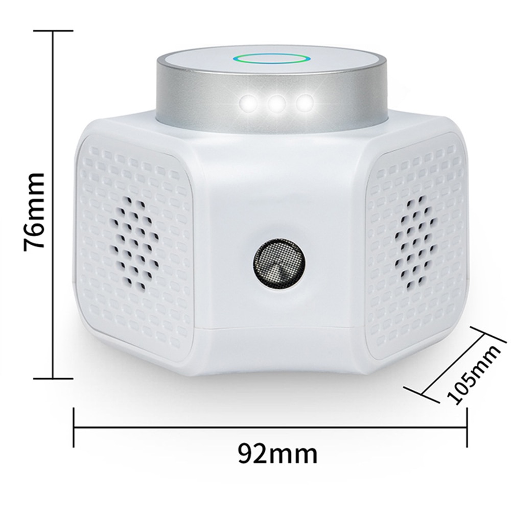 Dispozitiv cu ultrasunete antirozatoare PEST STOP, 100 mp, alb