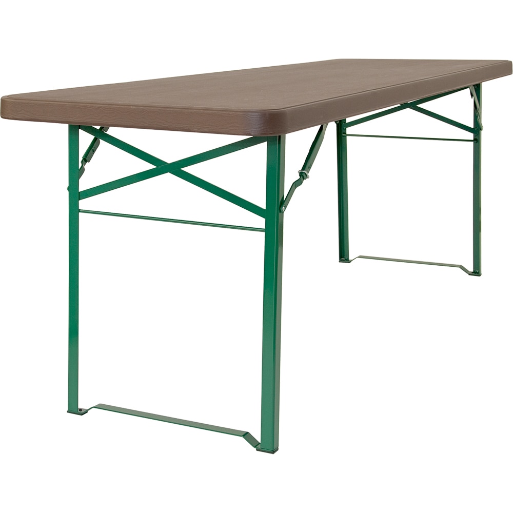 Masa terasa NEWSTORM Koln, 220.02 x 66.99 x 77.15 cm, maro-verde