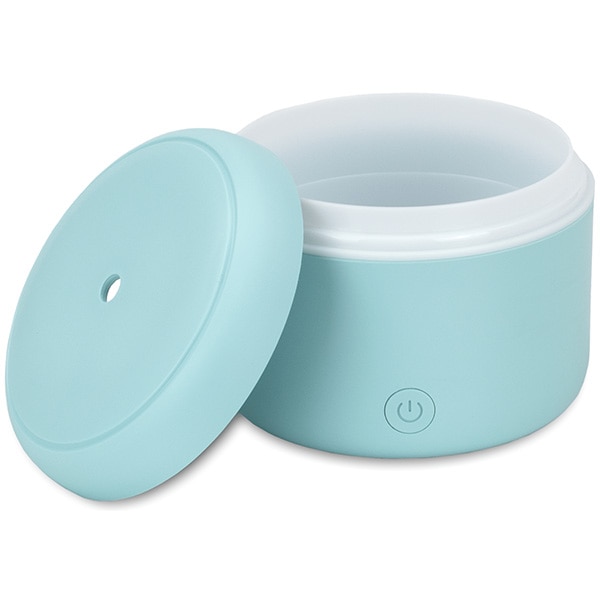 Difuzor aromaterapie cu ultrasunete TURBIONAIRE Puck Aqua, 100ml, 5W, albastru-deschis