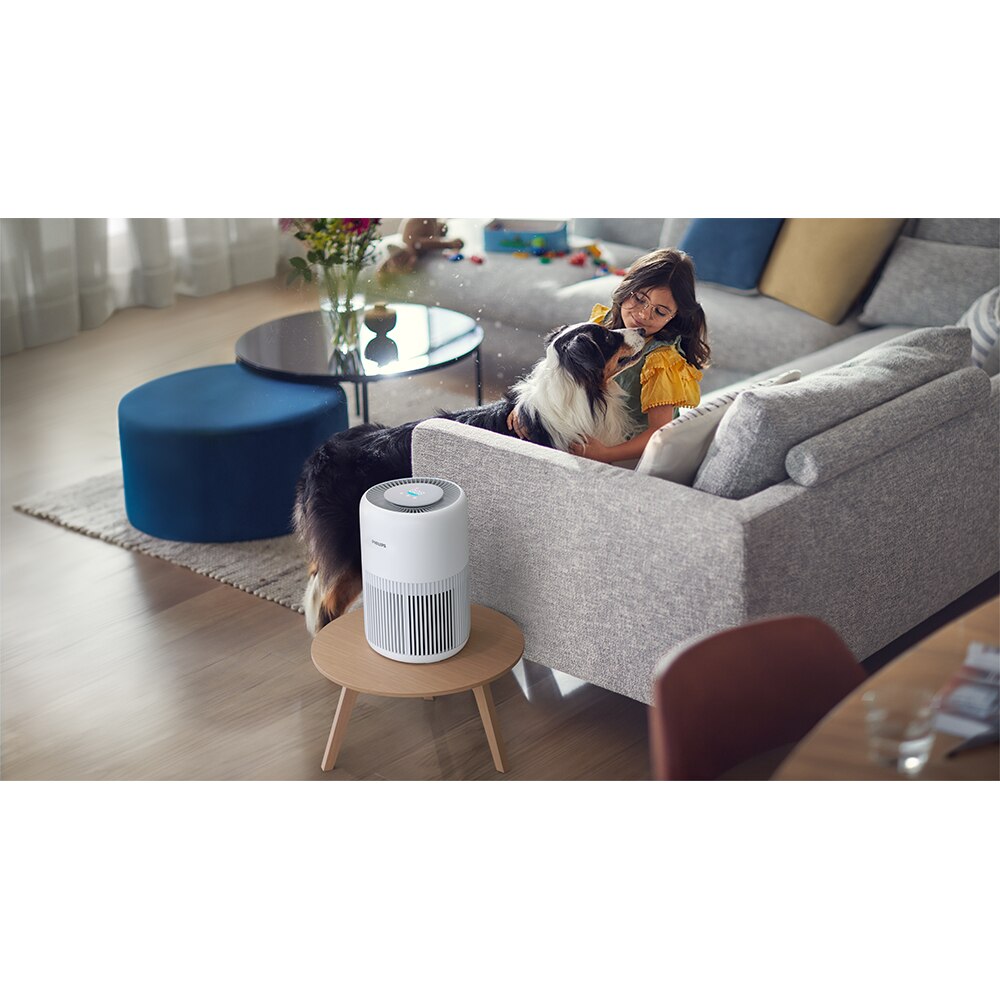 Purificator aer PHILIPS MINI AC0920/10, 250 m3/h, Hepa, alb