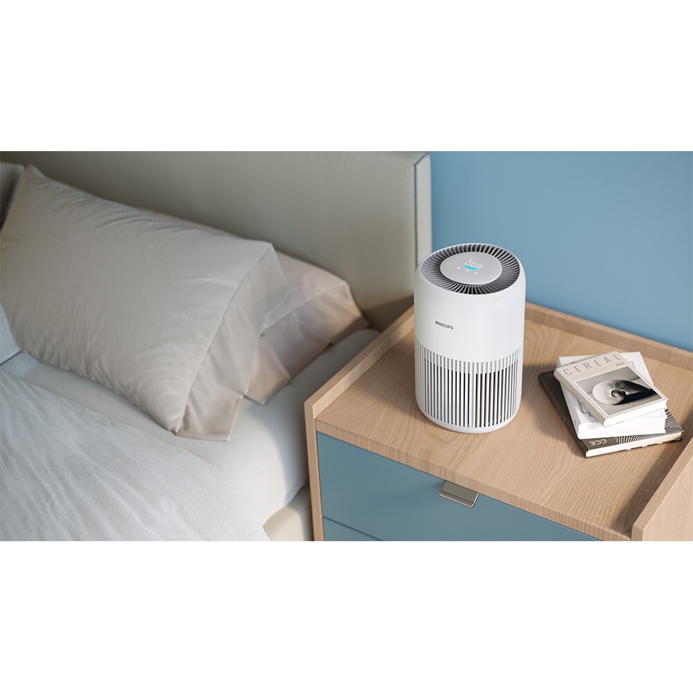 Purificator aer PHILIPS MINI AC0920/10, 250 m3/h, Hepa, alb