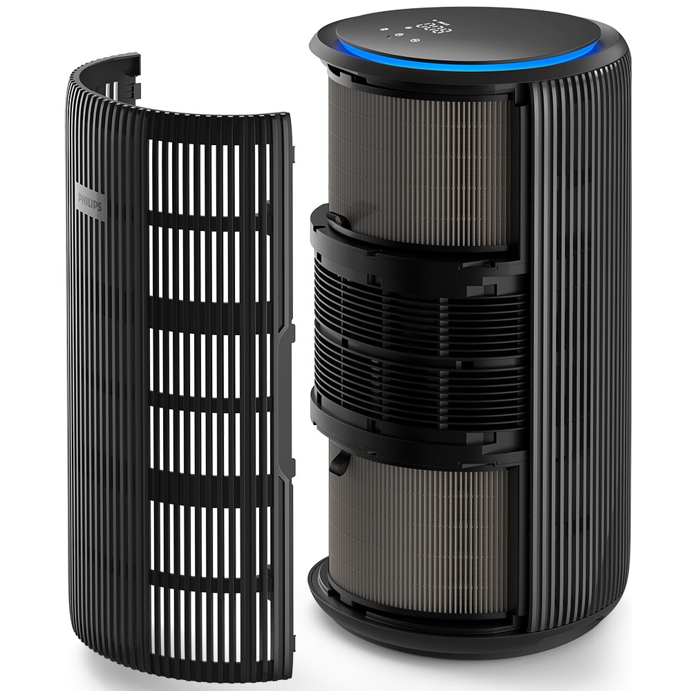 Purificator aer PHILIPS AC3221/13, 520 m3/h, Hepa, negru