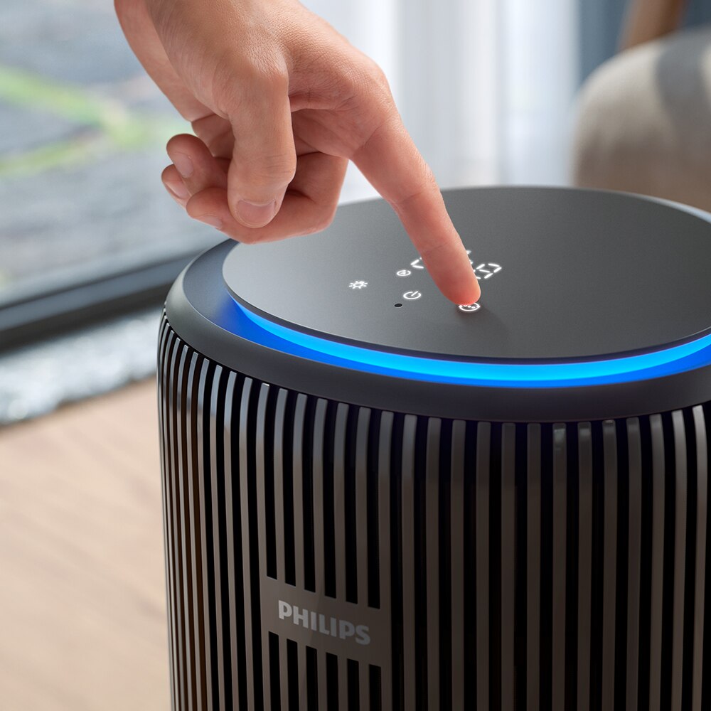 Purificator aer PHILIPS AC3221/13, 520 m3/h, Hepa, negru