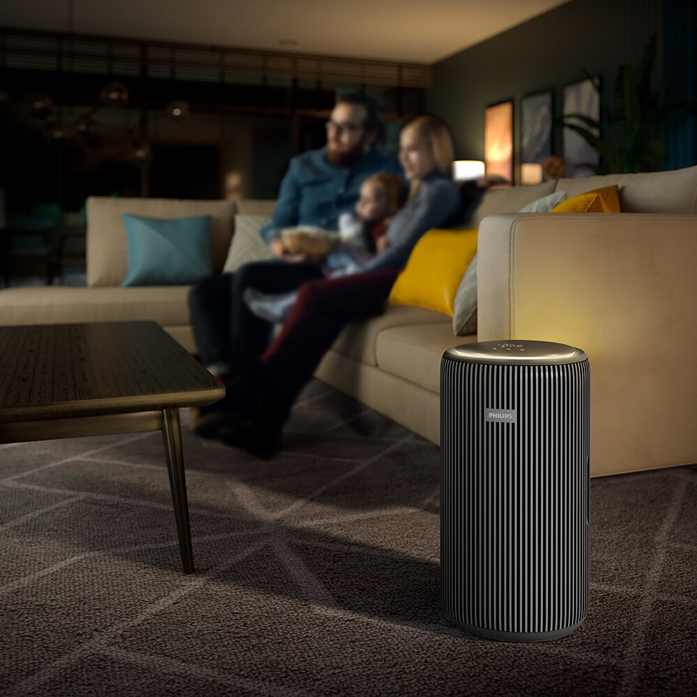 Purificator aer PHILIPS AC3221/13, 520 m3/h, Hepa, negru