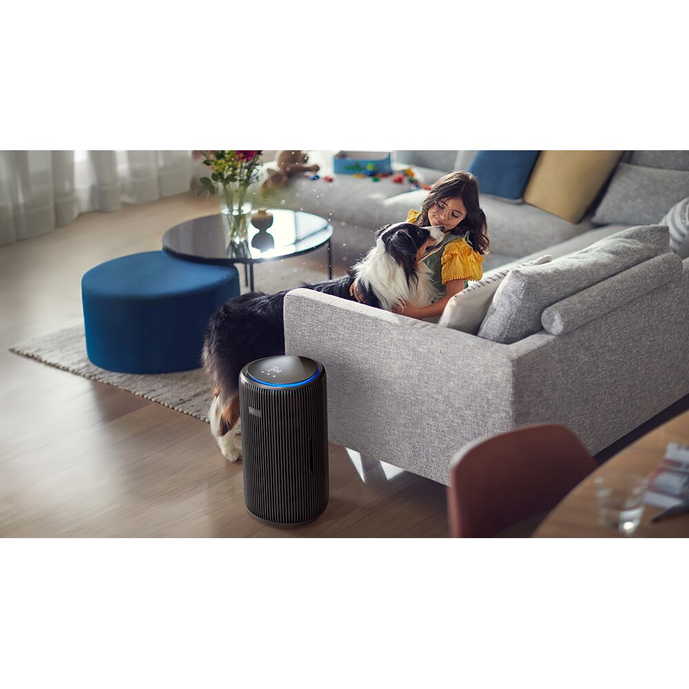 Purificator aer PHILIPS AC4221/11, 600 m3/h, Hepa, negru