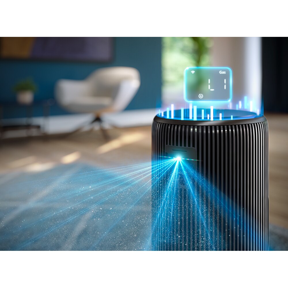 Purificator aer PHILIPS AC4221/11, 600 m3/h, Hepa, negru