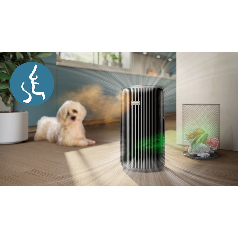 Purificator aer PHILIPS AC4221/11, 600 m3/h, Hepa, negru