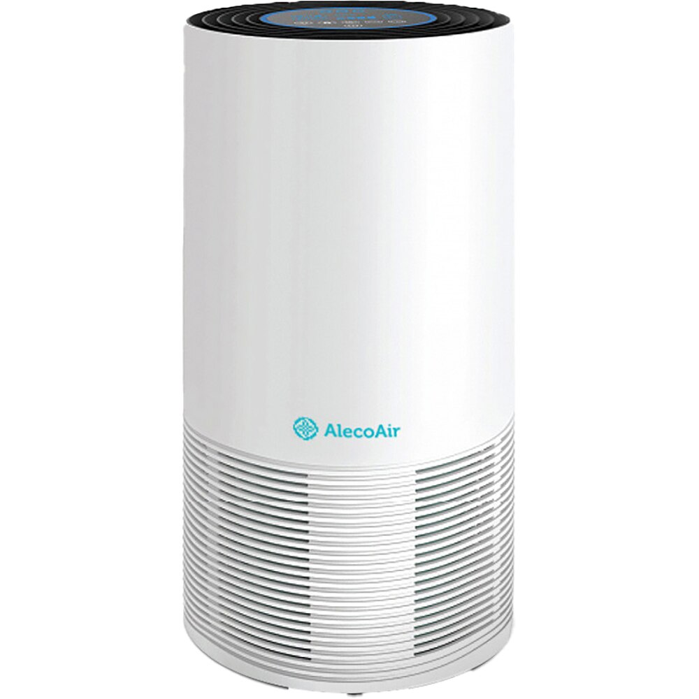 Purificator de aer ALECOAIR P40 Smart, 4 trepte de viteza, HEPA, Wi-Fi, Lampa UV, alb