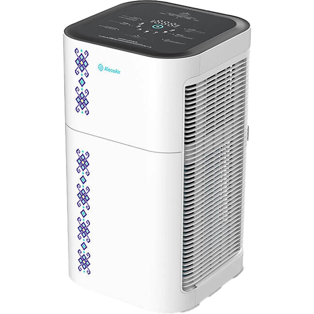 Purificator de aer ALECOAIR P80 Traditio, 5 trepte de viteza, HEPA, Wi-Fi, Lampa UV-C, alb
