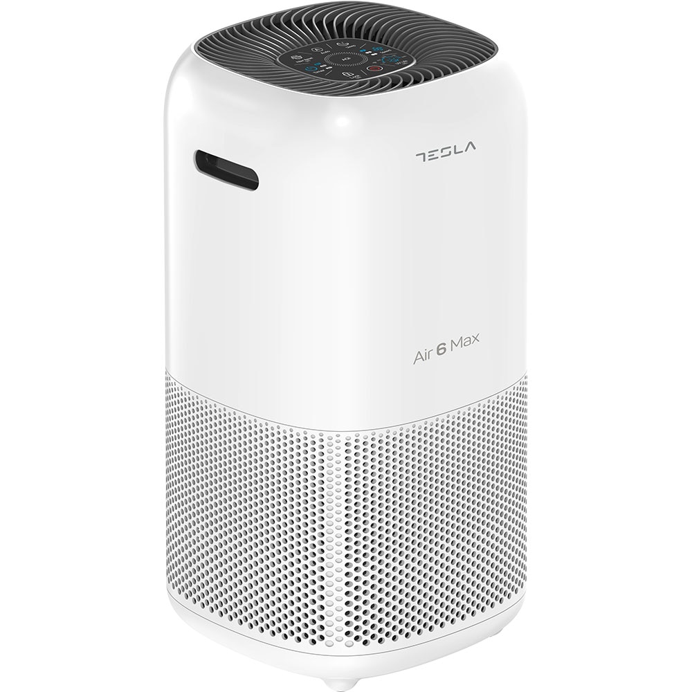 Purificator aer TESLA Air 6 Max, 3 trepte viteza, Hepa, UV Lamp, alb