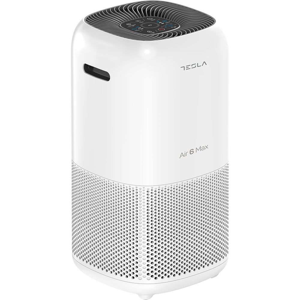 Purificator aer TESLA Air 6 Max, 3 trepte viteza, Hepa, UV Lamp, alb