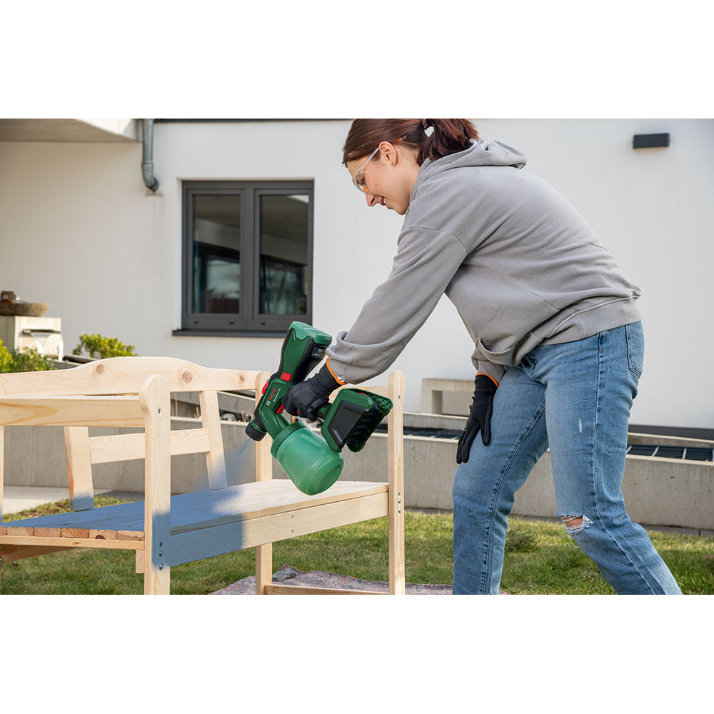 Pistol de vopsit BOSCH UniversalSpray 18V-300, 1200ml, 300ml/min, fara acumulator