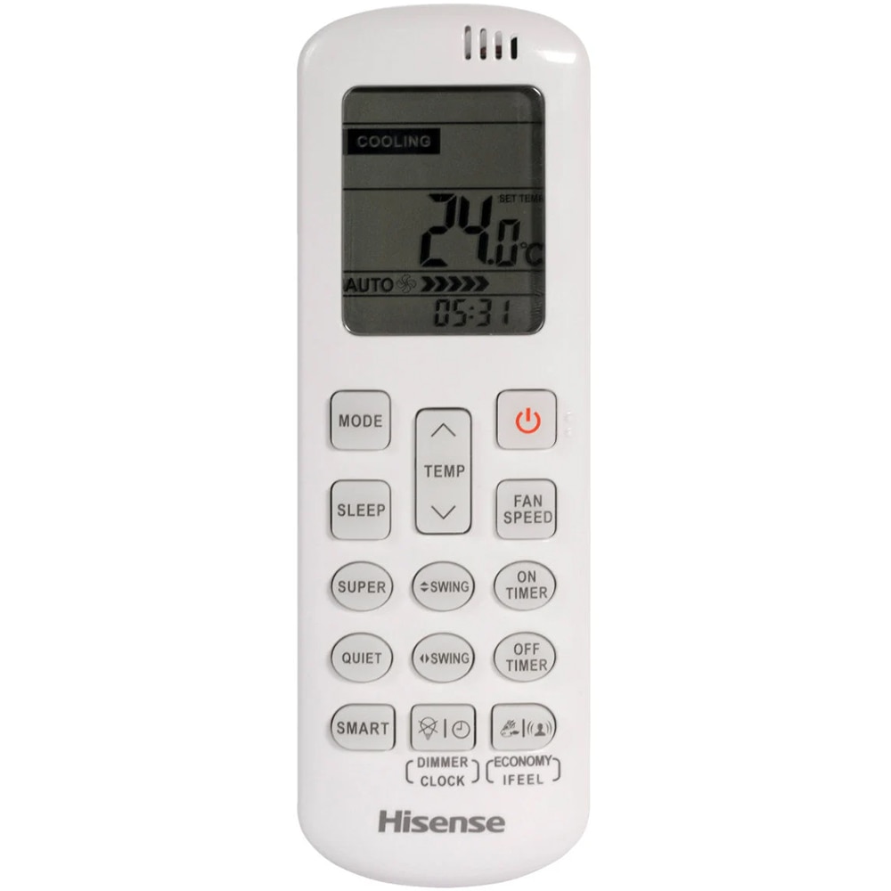 Aer conditionat HISENSE Hi-Smart, 12000 BTU,  A++/A+, Inverter, Functie Incalzire, Wi-Fi, Kit instalare inclus, alb