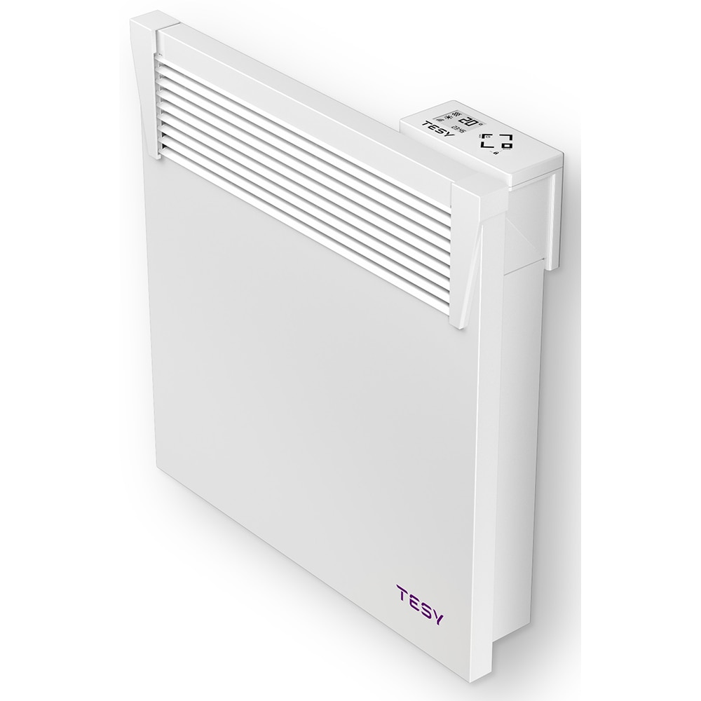 Convector electric de perete TESY Heatco CN 031 050 EI CLOUD W, 500W, Wi-Fi, Termostat reglabil, alb