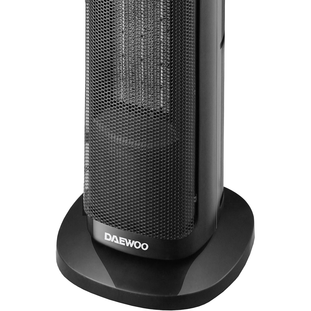 Aeroterma DAEWOO DTH2000B, 2 trepte viteza, 2000W, negru