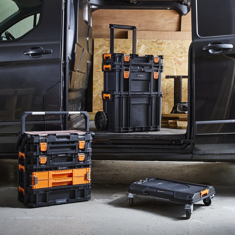Carucior scule cu organizator • Magnusson