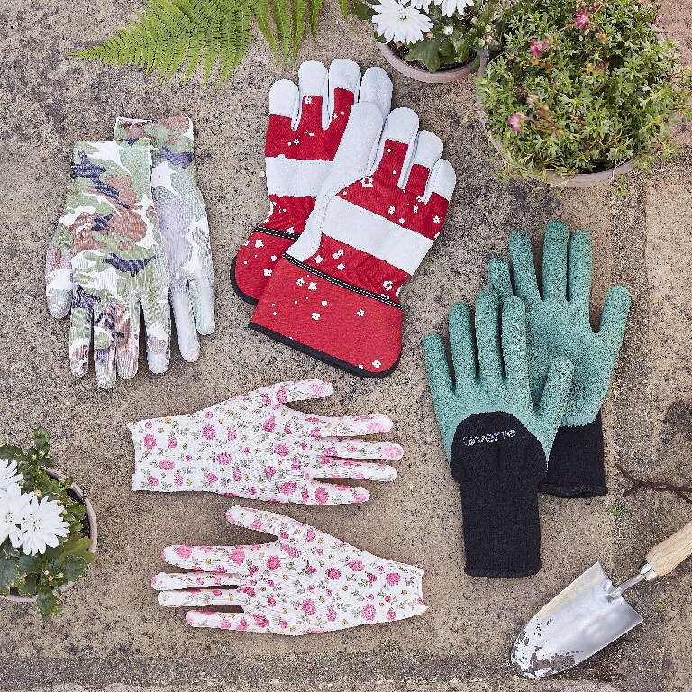 Manusa Verve Rigger de gradinarit, din piele, marime M, rosu 