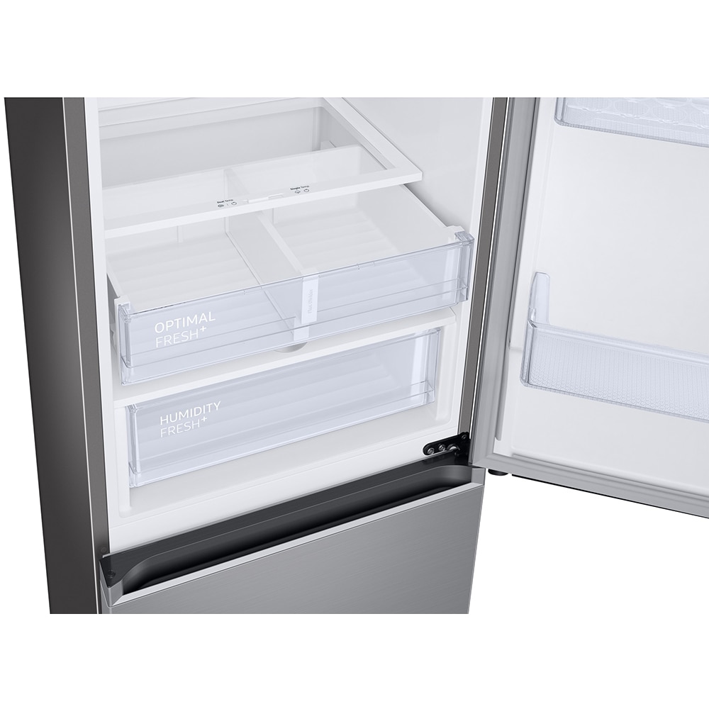 Combina frigorifica SAMSUNG RB34C675DS9/EF, No Frost, 344 l, H 185.3 cm, Clasa D, Wi-Fi, inox
