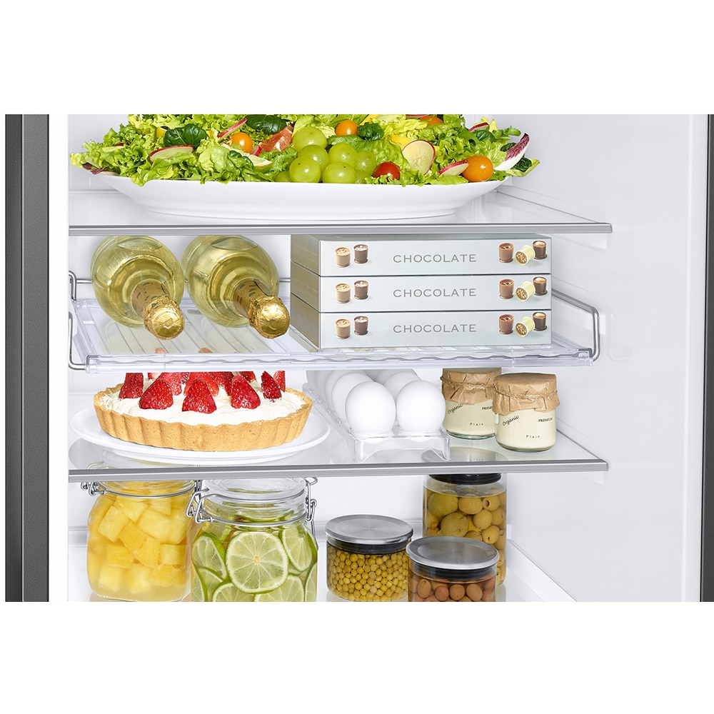 Combina frigorifica SAMSUNG RB34C675DS9/EF, No Frost, 344 l, H 185.3 cm, Clasa D, Wi-Fi, inox