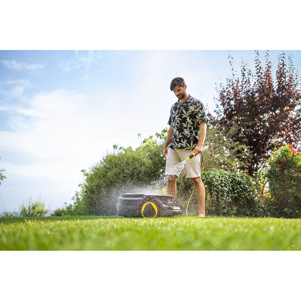 Robot de tuns iarba KARCHER RCX 4, Li-Ion, 5Ah, 1500mp, latime taiere 22cm