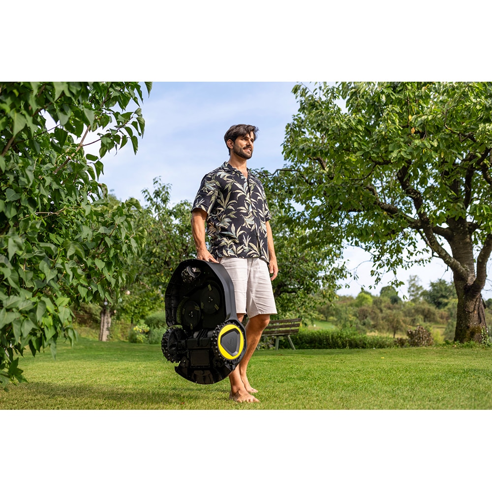 Robot de tuns iarba KARCHER RCX 6, Li-Ion, 5Ah, 3000mp, latime taiere 35cm