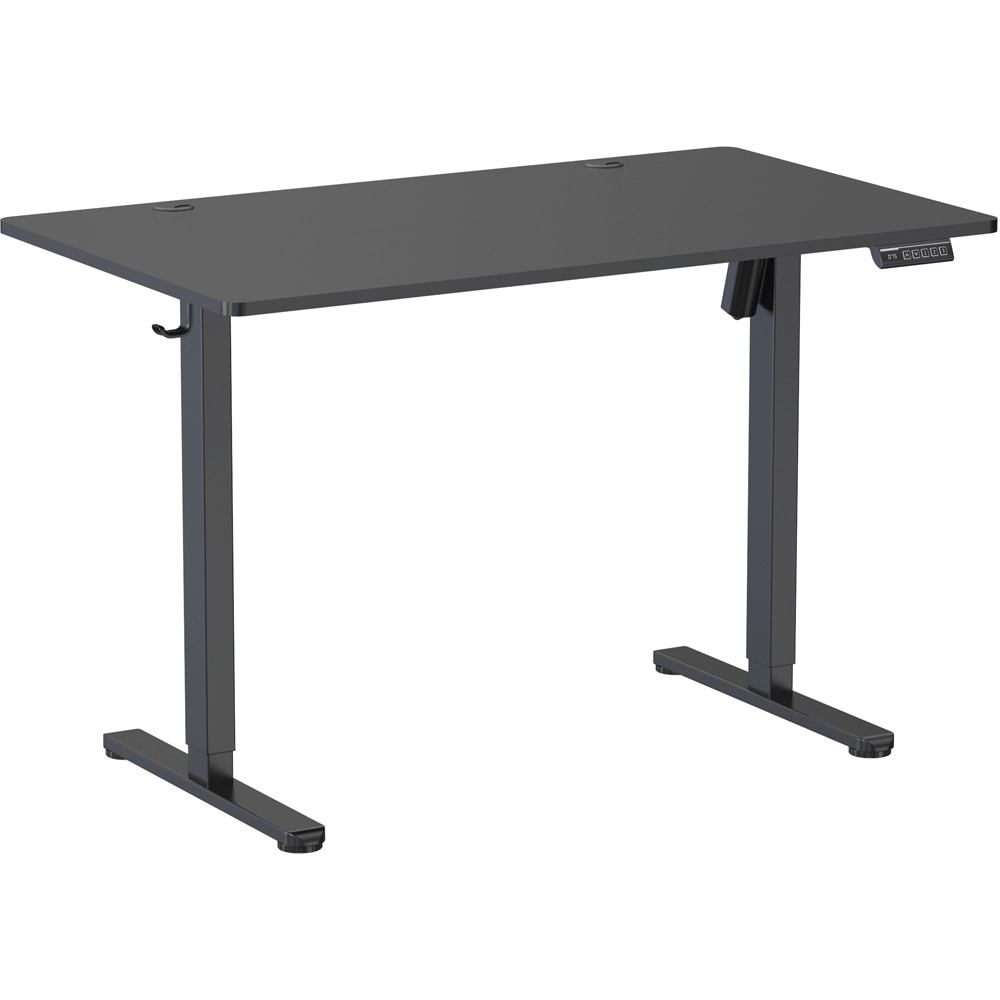 Birou Cinemount, PAL, 120 x 70 x 78-118 cm, negru