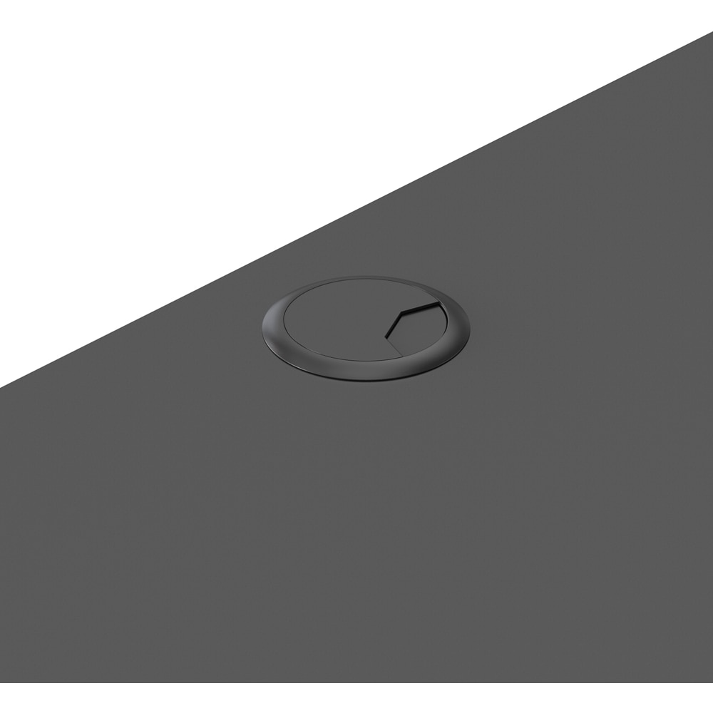 Birou Cinemount, PAL, 120 x 70 x 78-118 cm, negru