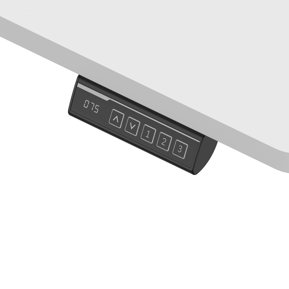 Birou Cinemount, PAL, 120 x 70 x 78-118 cm, alb