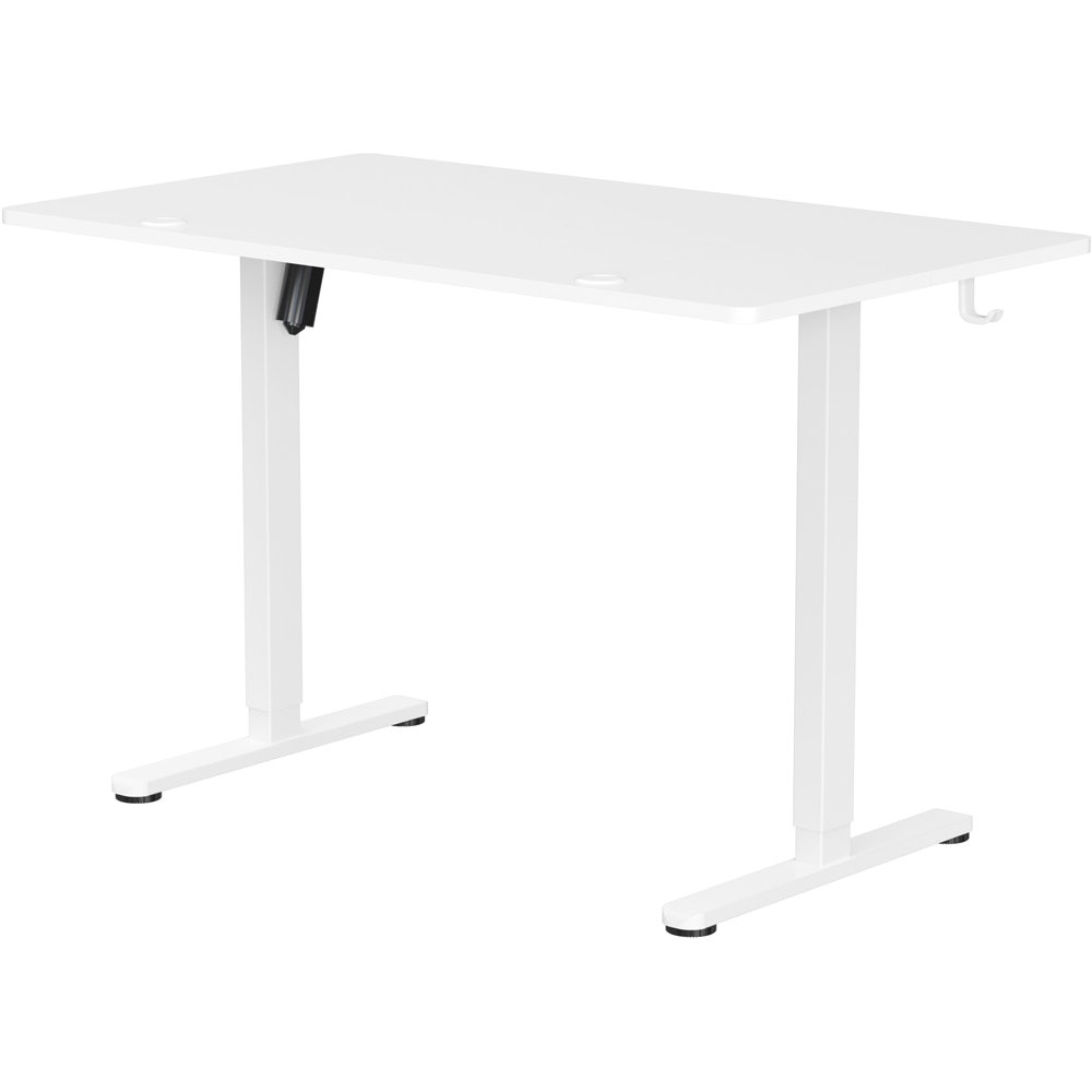 Birou Cinemount, PAL, 120 x 70 x 78-118 cm, alb