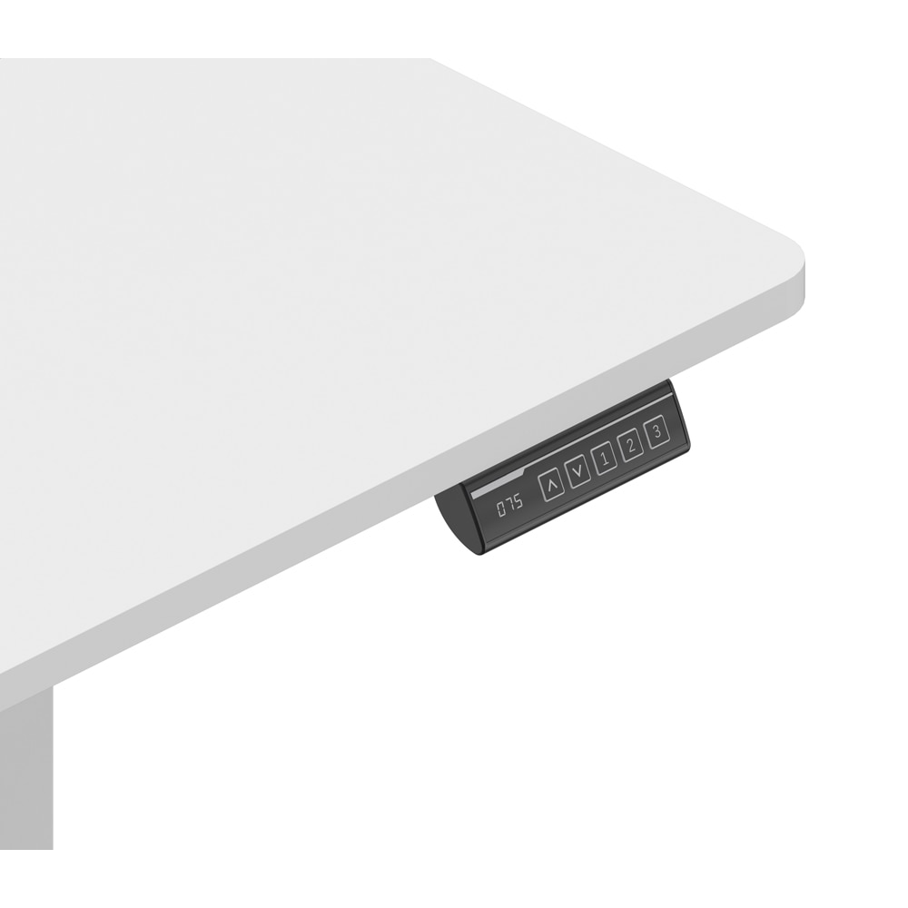 Birou Cinemount, PAL, 120 x 70 x 78-118 cm, alb