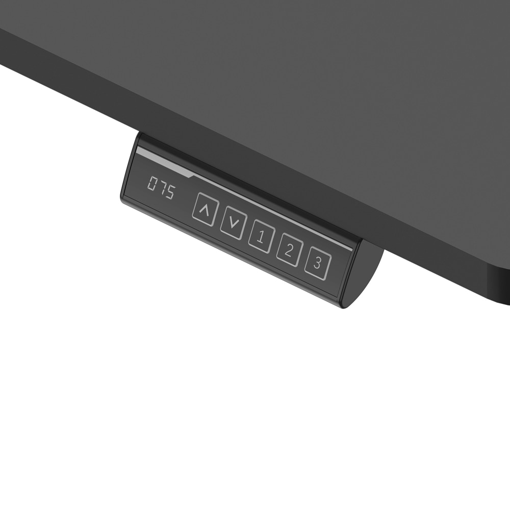 Birou Cinemount, PAL, 140 x 70 x 78-118 cm, negru