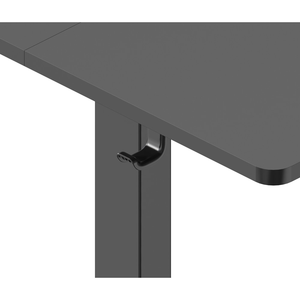 Birou Cinemount, PAL, 140 x 70 x 78-118 cm, negru