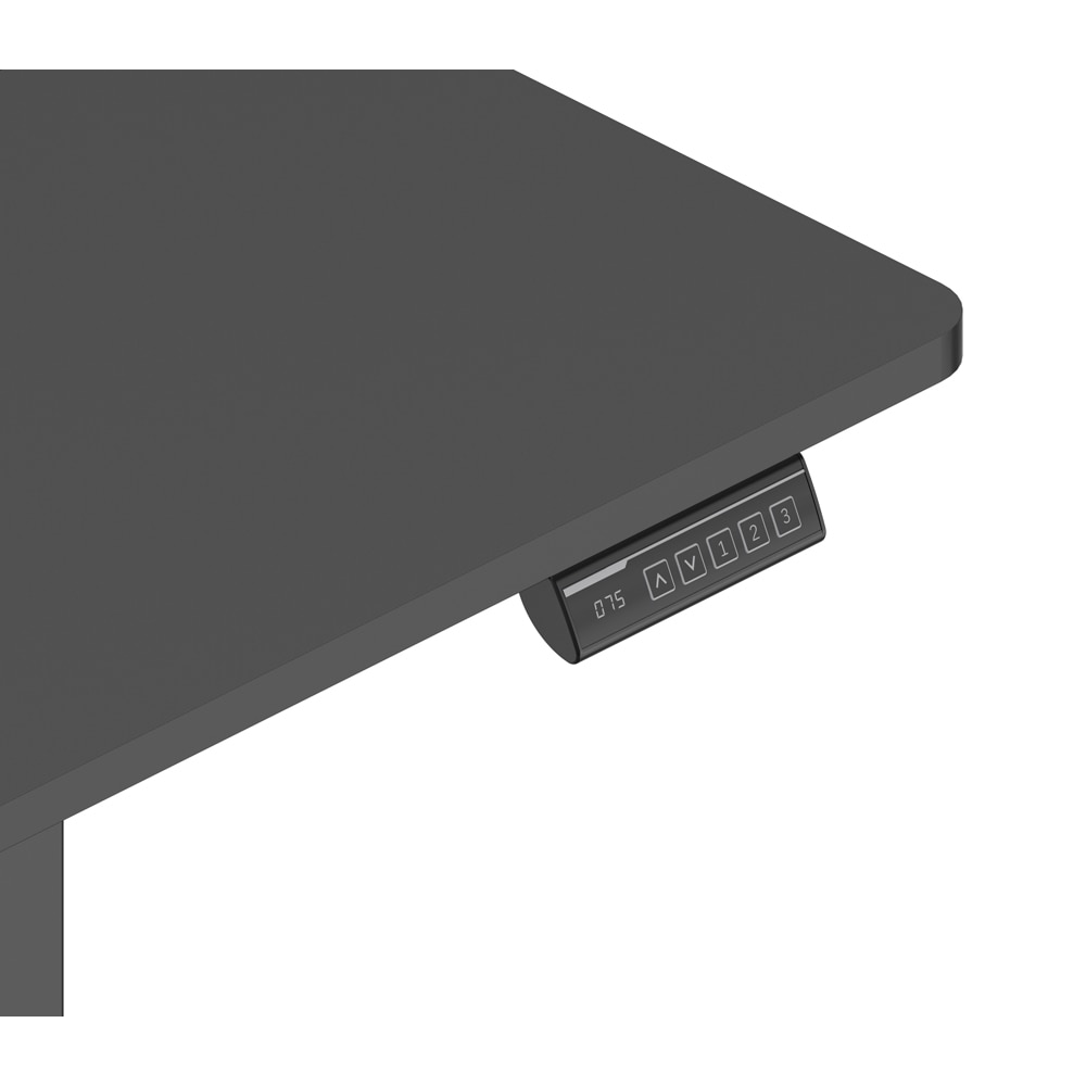 Birou Cinemount, PAL, 140 x 70 x 78-118 cm, negru