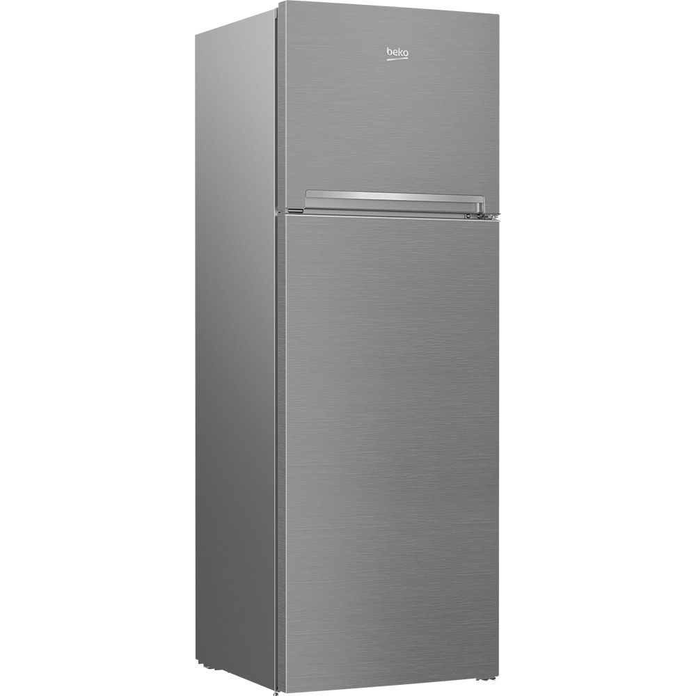 Frigider cu doua usi BEKO RDNE350K40XBN, No Frost, 313 l, H 172 cm, Clasa E, inox