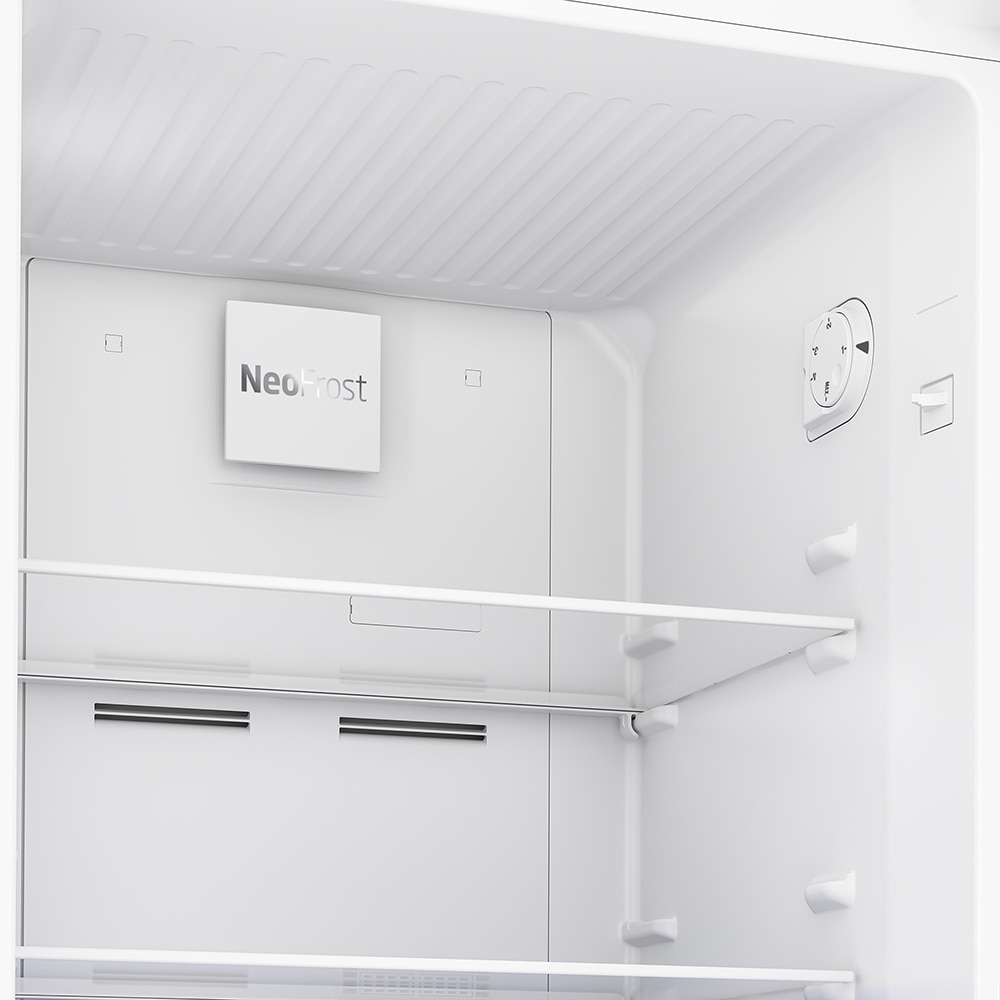 Frigider cu doua usi BEKO RDNE350K40XBN, No Frost, 313 l, H 172 cm, Clasa E, inox